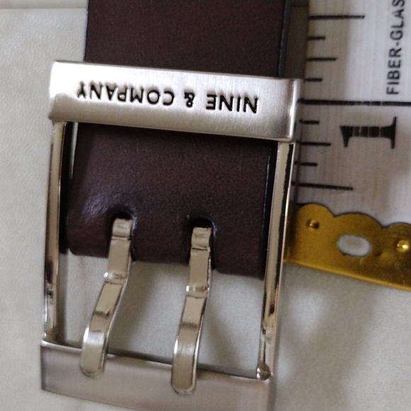 Nine & Company genuine leather belt. - Picture 4 of 6